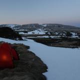 Inside my Hilleberg Soulo tent<br />photo credit: Tristan Graham